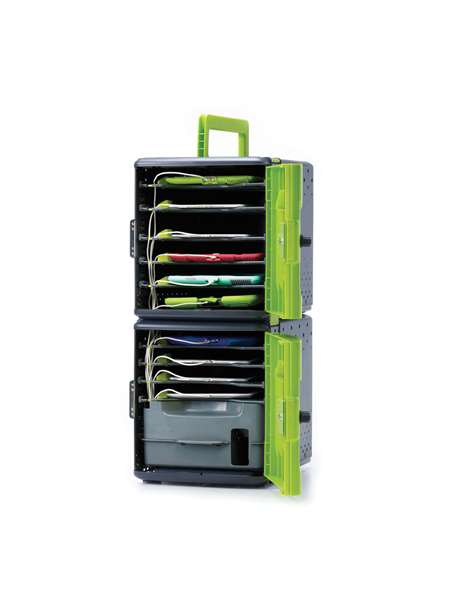 Tech Tub2 for Large Adapters  - holds 10 devices