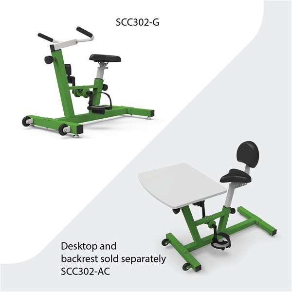 Self-regulation Classroom Bike + Large Desktop and Backrest Kit (sold separately)