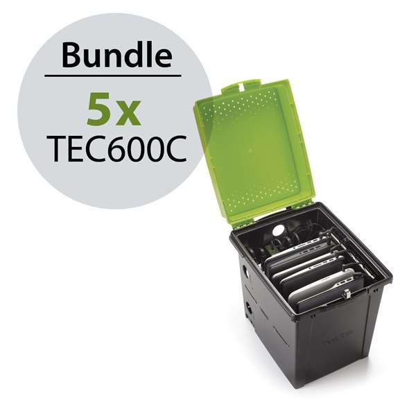 Bundle 3: Original Tech Tub Premium (TEC600C-5) Includes five Original Tech Tub Premium 