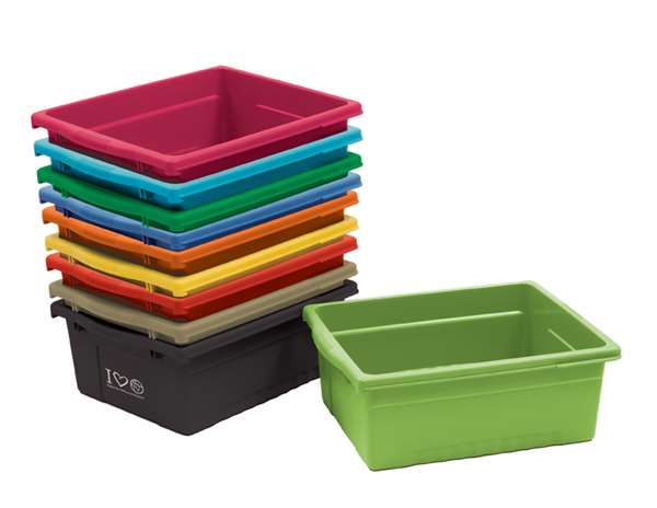 Large Open Tubs come in a rainbow of colors