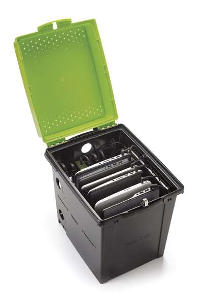Original Tech Tub® Premium: Holds 6 Chromebooks™