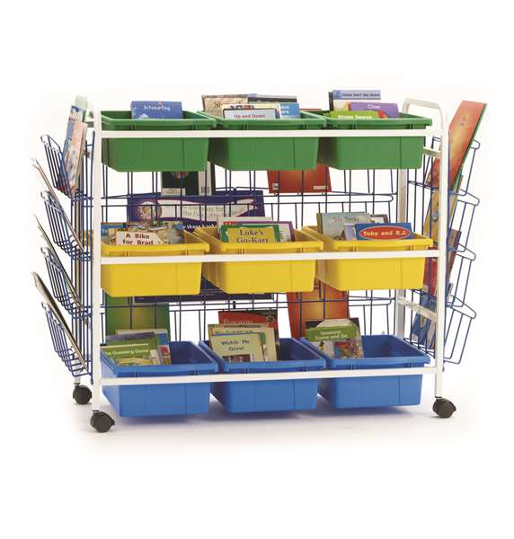 Deluxe Leveled Reading Book Browser Cart 