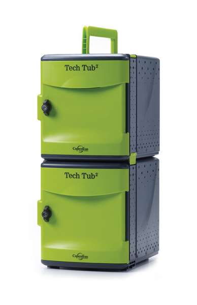 Tech Tub2- holds 10 devices