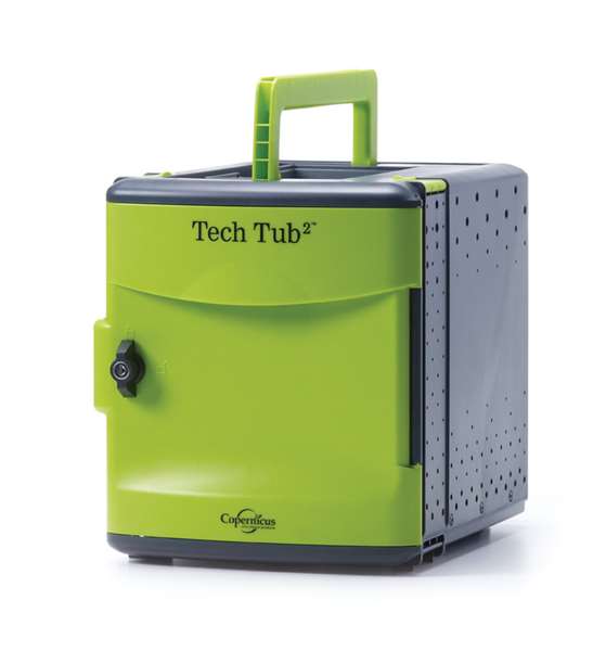 Tech Tub2- holds 6 devices