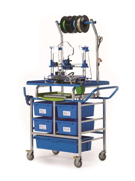 3D Printer Cart Premium Model with Tub Pack 1