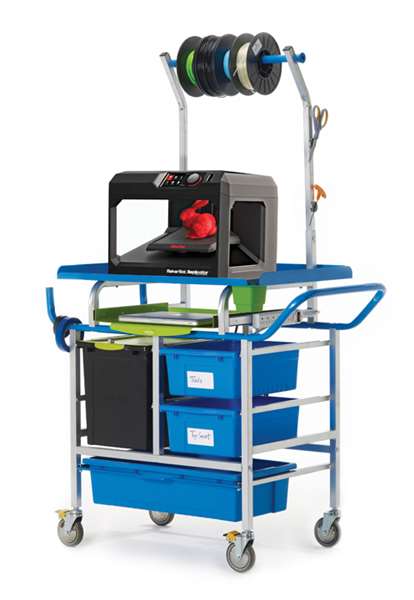 3D Printer Cart Premium Model with Tub Pack 2