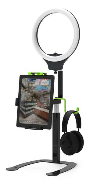 Dewey Video Recording Stand with Light and Doc Cam