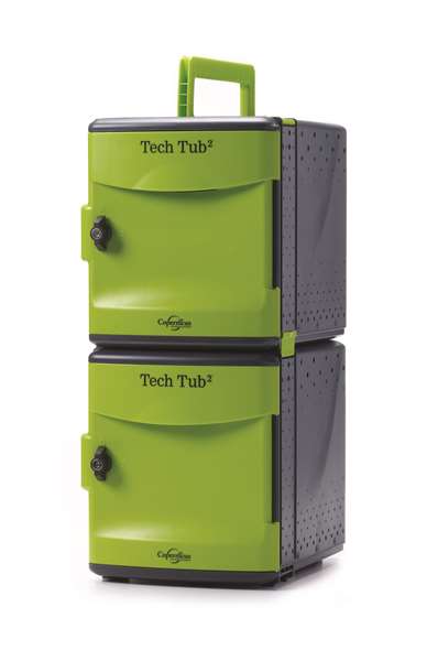 Tech Tub2- holds 10 devices