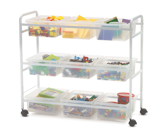 Book Browser Cart STEM Storage