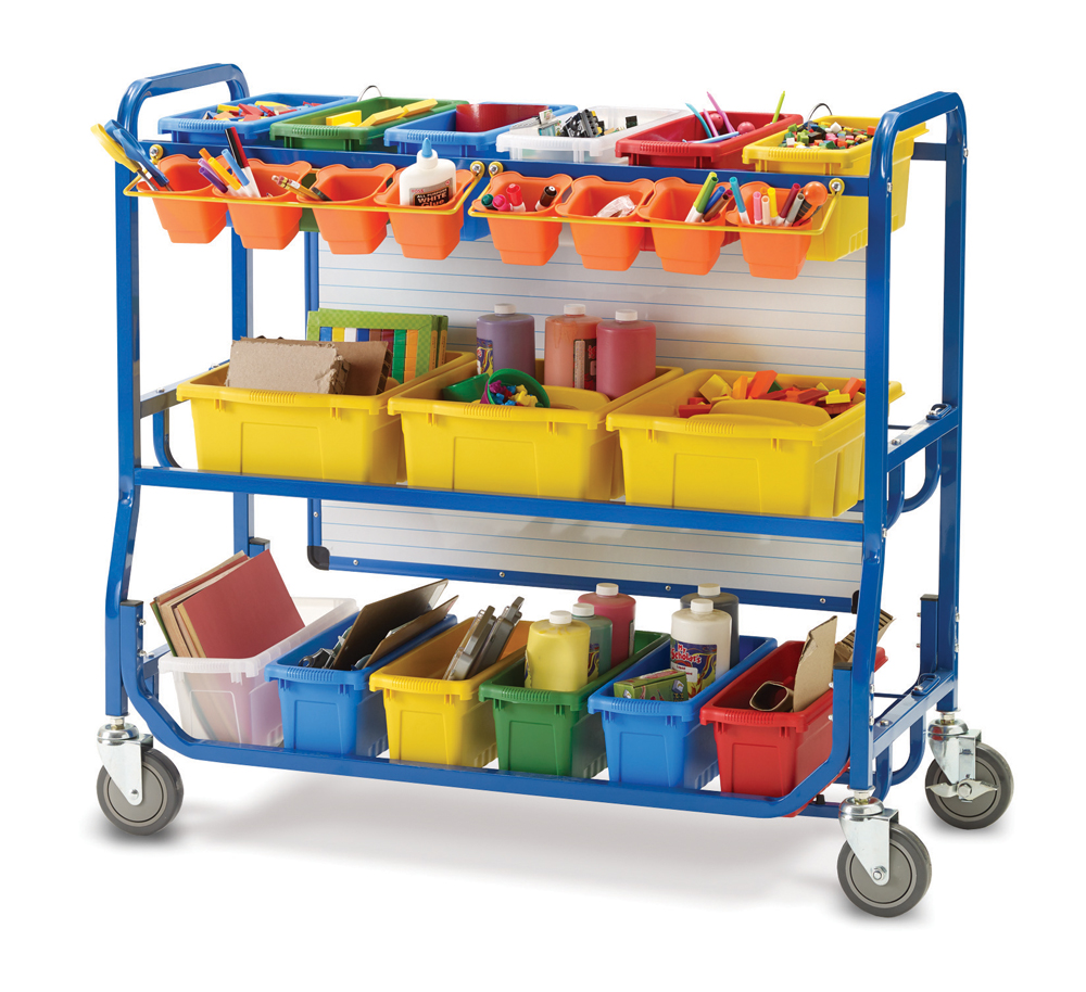 Library on Wheels hold STEM/STEAM materials